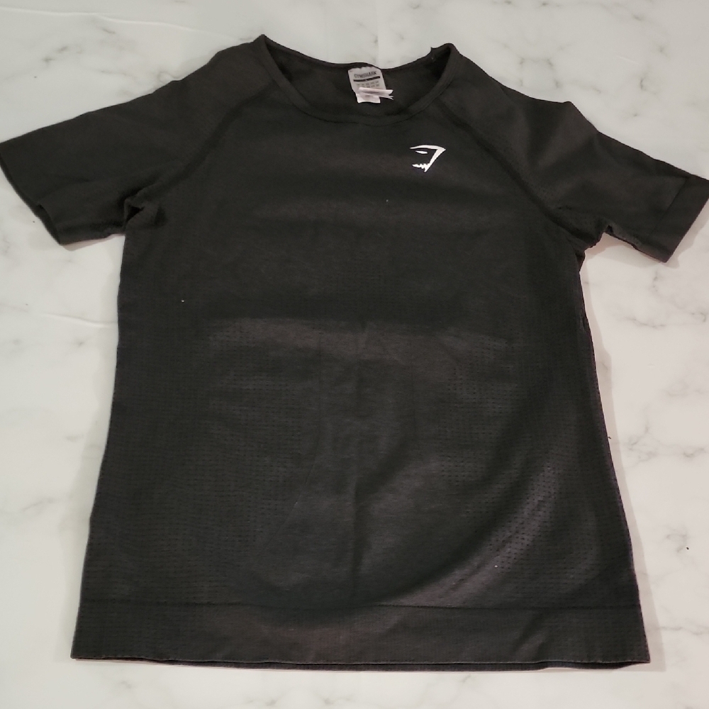 Black Gym T-Shirt Womens Size L